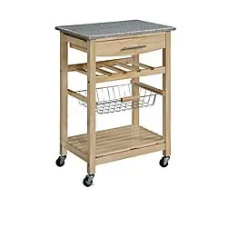 Linon Granite-Top Kitchen Island