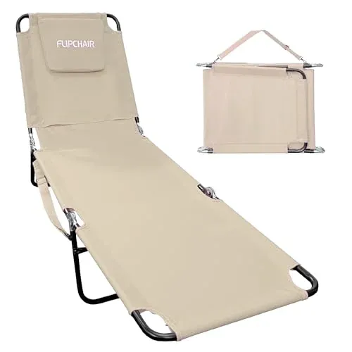 EASYGO PRODUCTS Pool Chair Chaise Lounge with 2 Legs Support