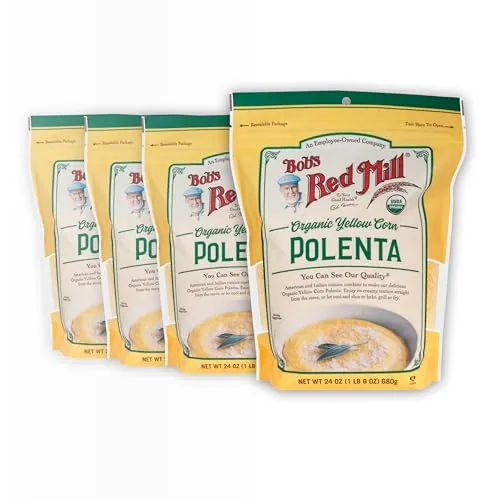 Bob's Red Mill Organic Corn Grits/Polenta 4-Pack 24-Oz