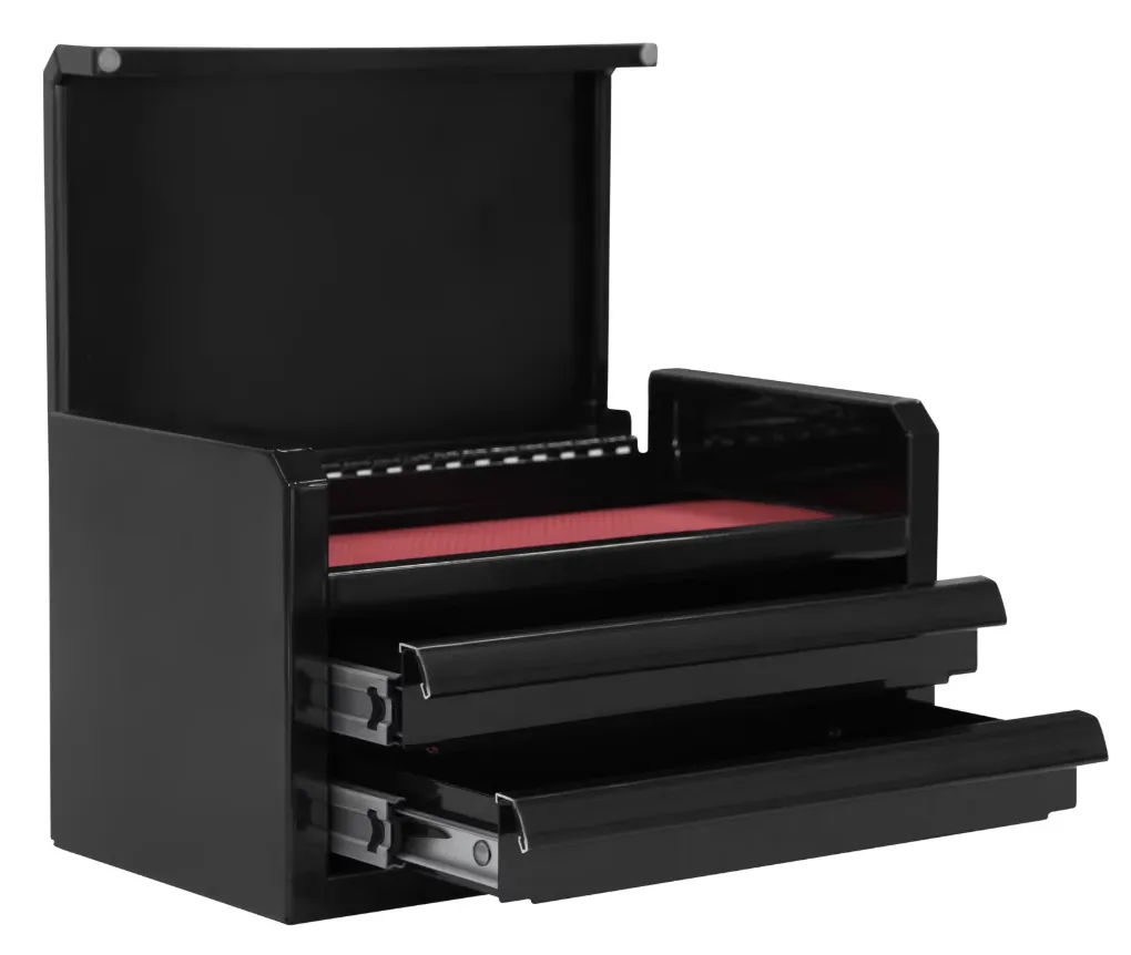 Hyper Tough Mini 2-Drawer Steel Toolbox