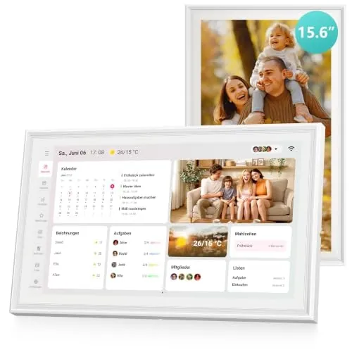 Airzeen 15.6" Digital Smart Wall Calendar