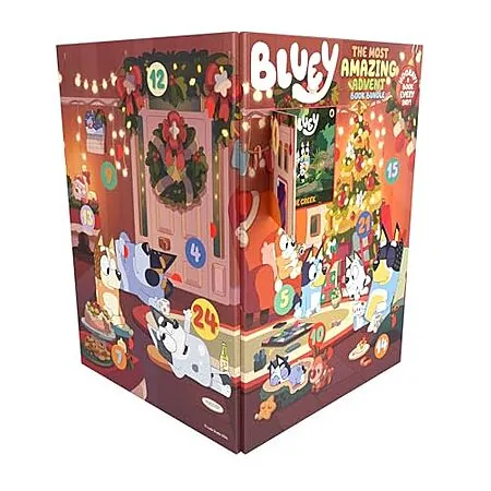 Prime Members: 24-Pc Bluey: The Most Amazing Advent Calendar Book Bundle