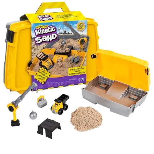 Kinetic Sand – Construction Site Folding Sandbox