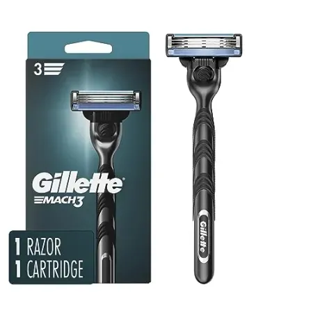 Gillette Mach3 Razor Handle w/ 1 Blade