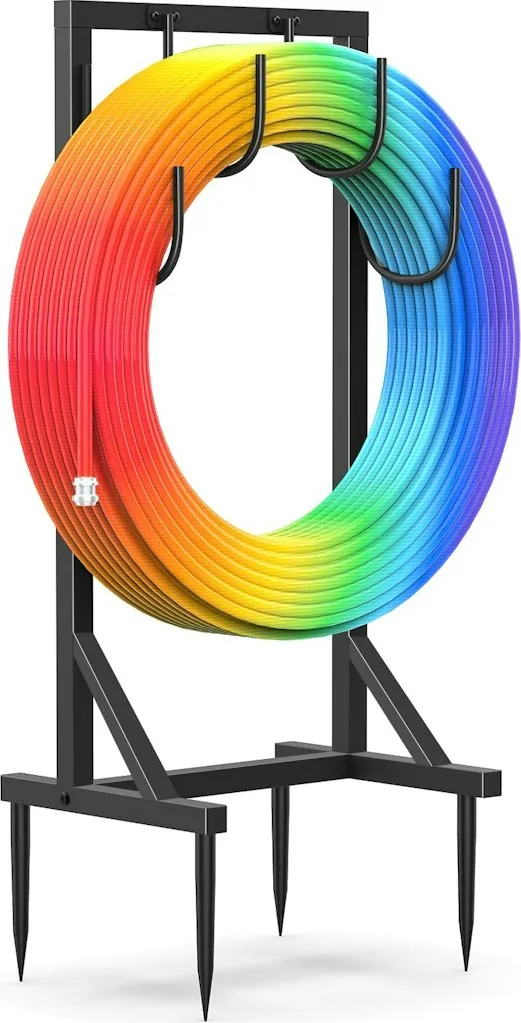 Cozeer Freestanding Garden Hose Holder Stand
