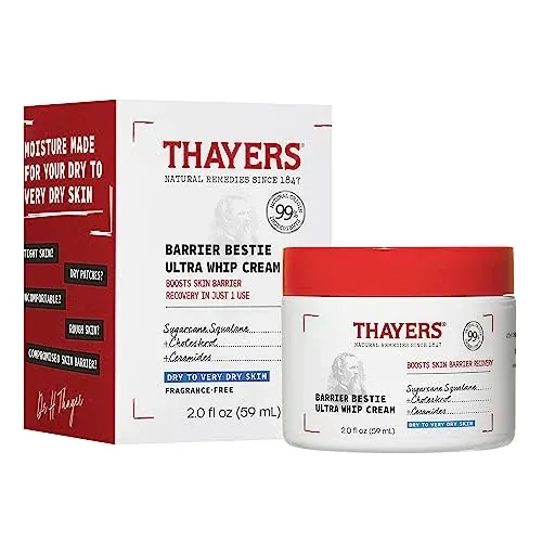 Thayers Barrier Bestie Ultra Whip Cream Moisturizer 2-Oz