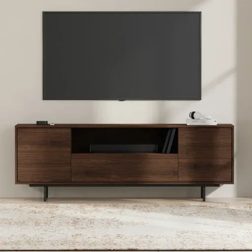 Latitude Run Canterbury 3 Door TV Stand for TVs up to 85"