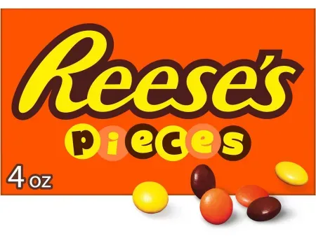 Reese's Pieces Peanut Butter Movie Theater Box Candy (4oz)