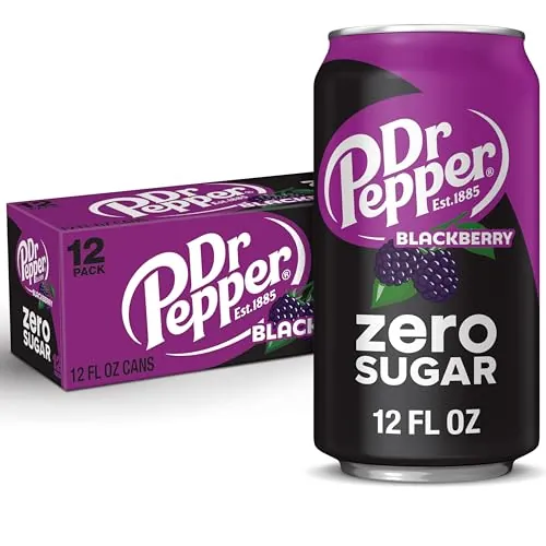 Dr Pepper Blackberry Zero Sugar 12-Packs