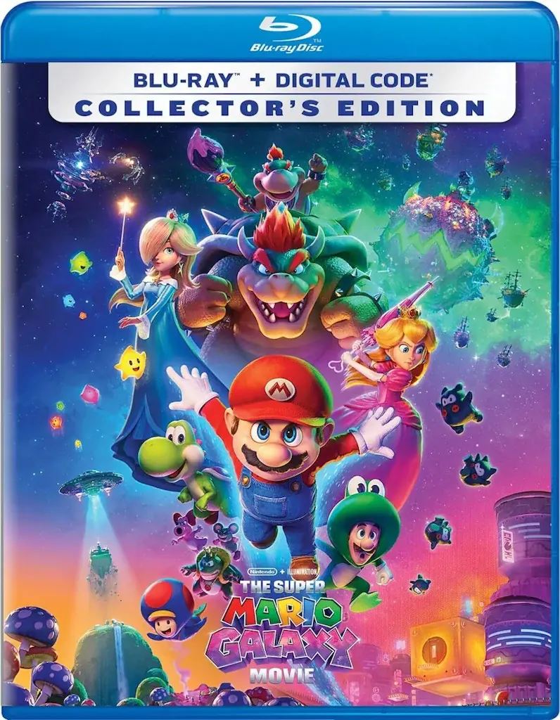 The Super Mario Galaxy Movie Blu-ray