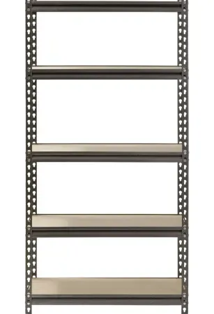 Muscle Rack 30"W x 12"D x 60"H 5-Shelf Steel Shelving Unit