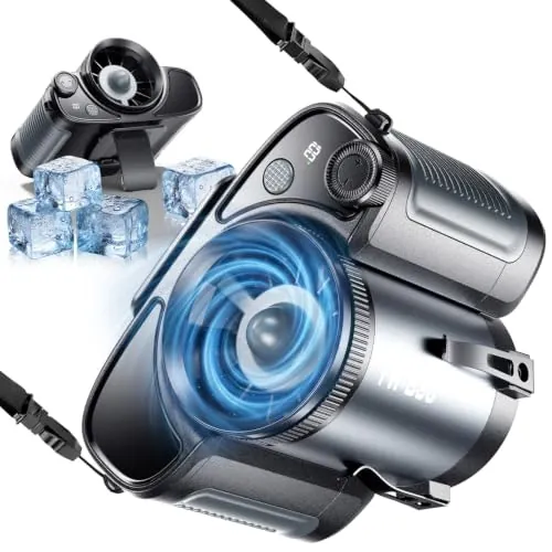 Bravego Portable Wearable Clip-On Waist Fan