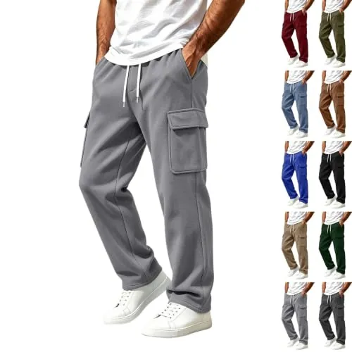 Fleece Cargo Sweatpants