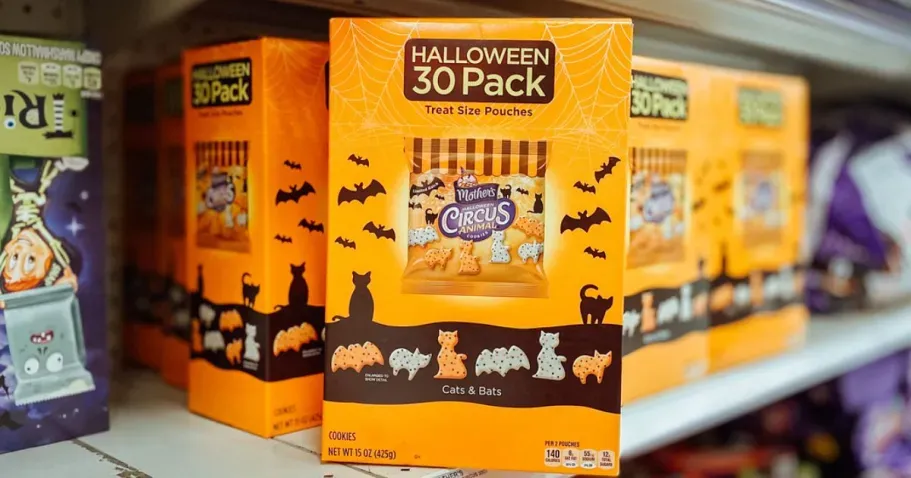 Mother’s Circus Animal Halloween Cookies 30-Pack