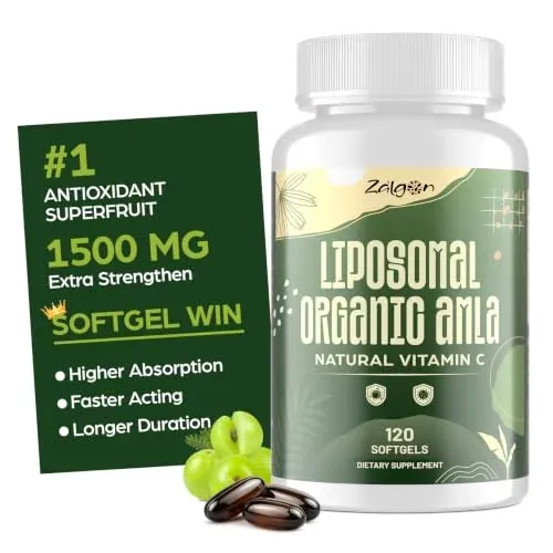 Liposomal Amla Capsules 1500mg 120 Softgels