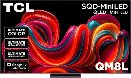 TCL QM8L 144Hz 4K QLED Mini LED Smart TV