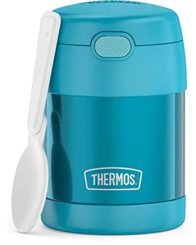 THERMOS FUNTAINER Kids Food Jar with Spoon 10-Oz