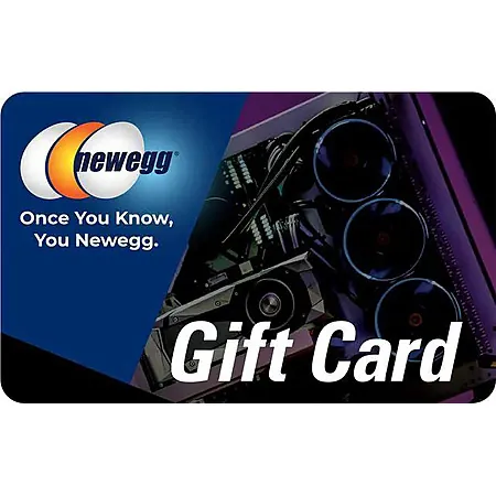 $100 Newegg eGift Card (Email Delivery) + $15 Bonus Newegg Promo eGift Card