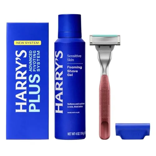 Harry’s Plus Trial Shaving Kit w/ Clay Handle