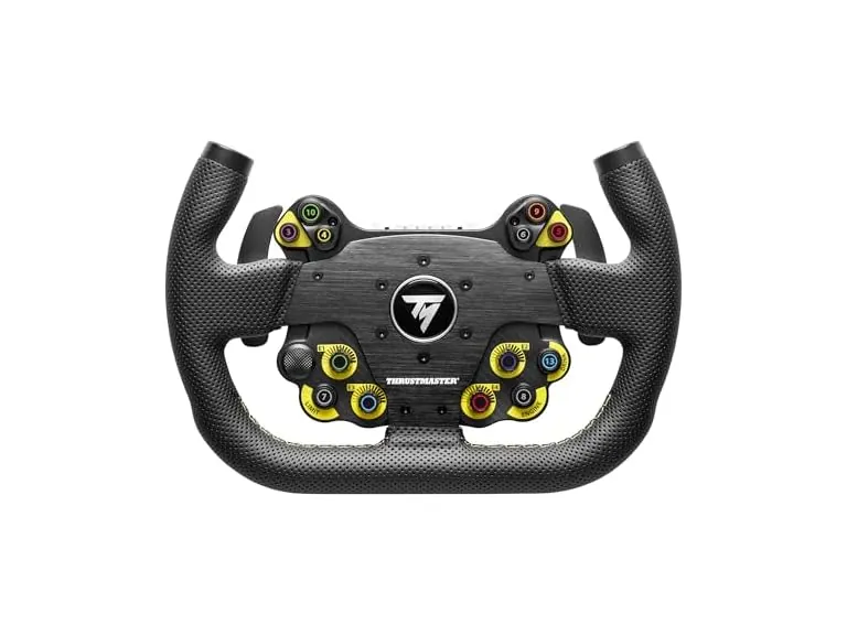 Thrustmaster Evo Racing 31U Leather Wheel Rim w/ Metal Paddle Shifters
