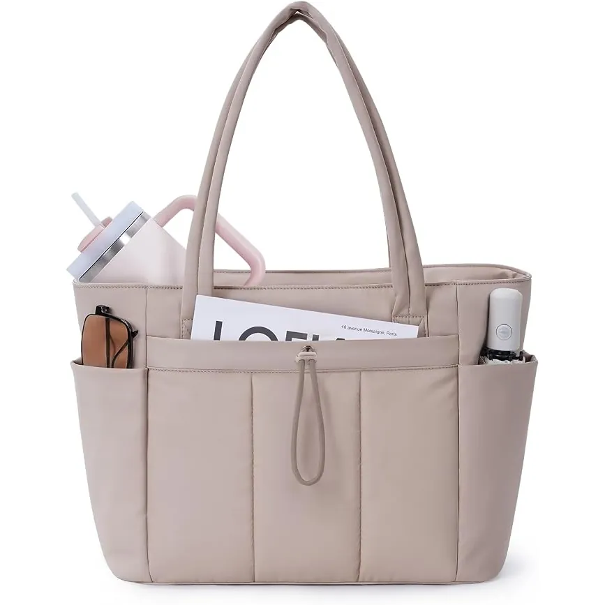 Wandering Nature Tote Puffy Handbag