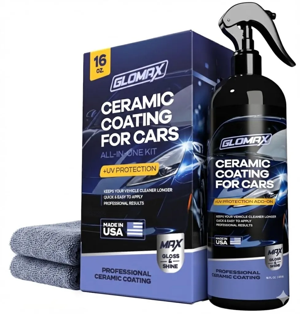 Glomax 16-oz. Ceramic Coating Car Wax Spray