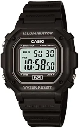 Casio Men's Digital Illuminator 42mm Sport Watch (Black Resin)