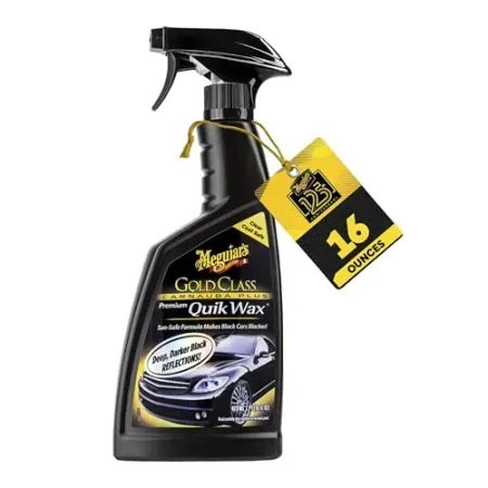 2-Pack 16oz Meguiar's Gold Class Carnauba Quik Wax