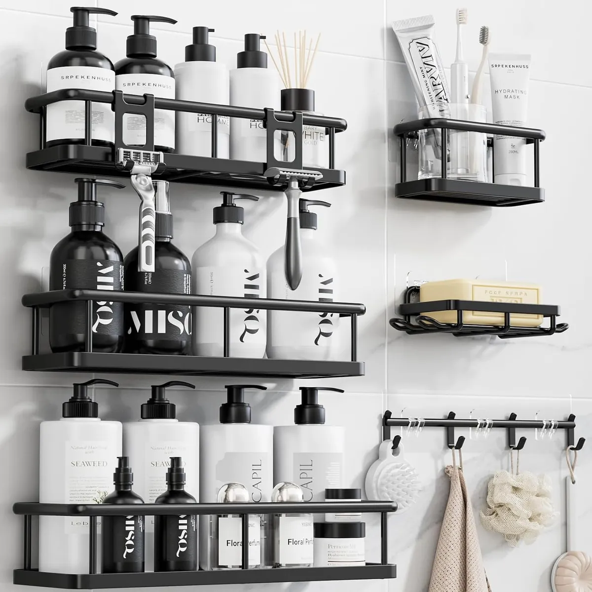 Shower Caddy Rustproof Organizer by Yasonic