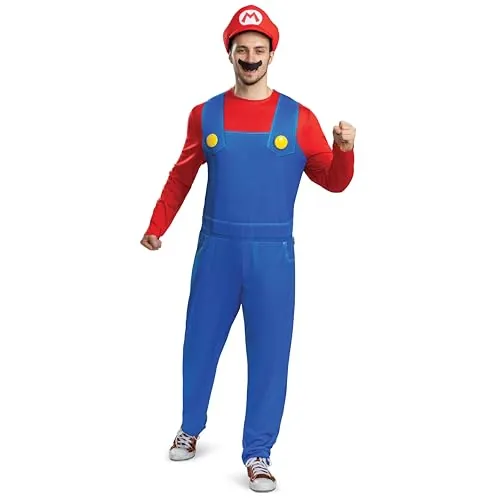 Disguise Elevated Adult Super Mario Costume