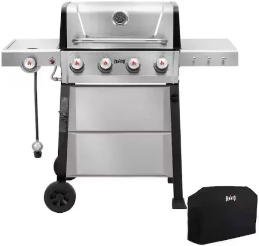Feasto 48000 BTU 4-Burner Propane Gas Grill