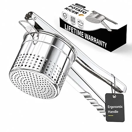Livilord 18/10 Stainless Steel Potato Ricer