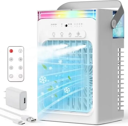 Cokque Portable 4-in-1 Evaporative Air Cooler