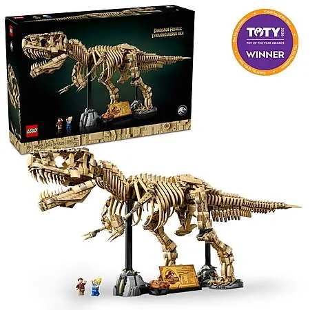 3145-Pc LEGO Jurassic World Dinosaur Fossils: Tyrannosaurus Rex Building Set