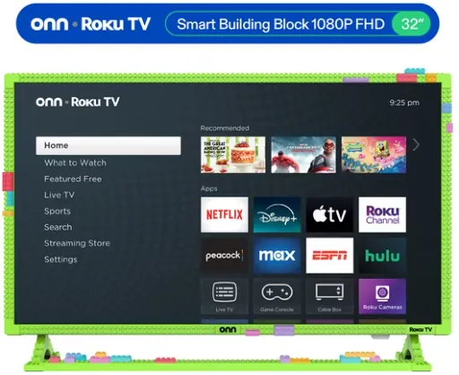 Onn 32" 1080p FHD Roku Smart TV