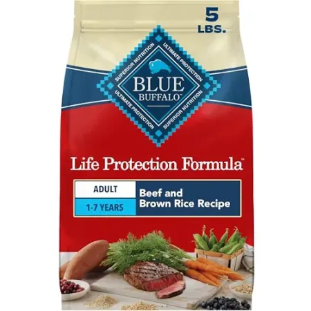 5lbs Blue Buffalo Life Protection Formula Adult Dry Dog Food