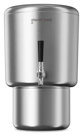 GLACIER FRESH PC04 Gravity-Fed Countertop Water Filtration System