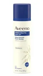 7oz Aveeno Therapeutic Shave Gel w/ Oat and Vitamin E