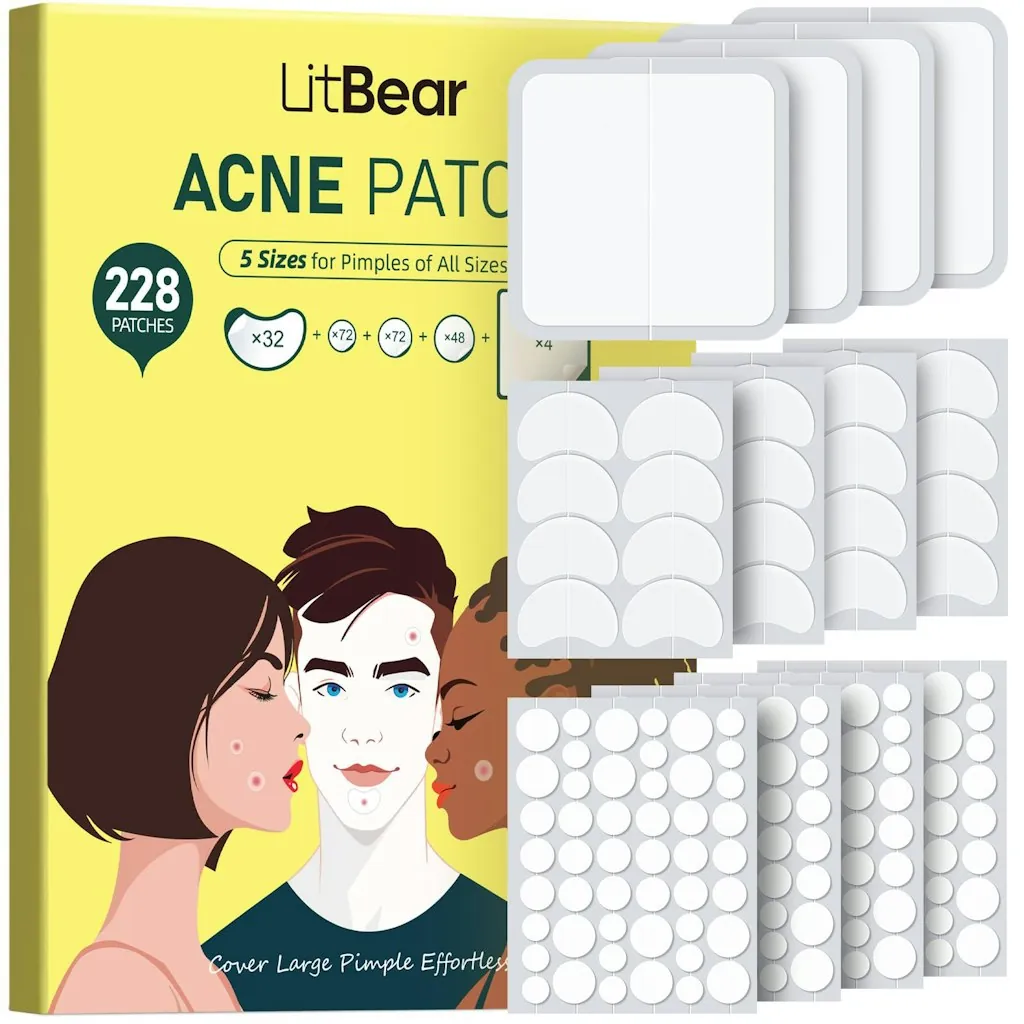LitBear Pimple Patches 228-Pack