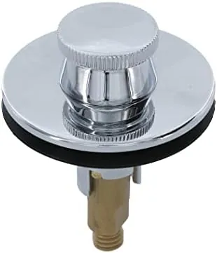 Danco Lift and Turn Bathtub Drain Stopper (Chrome)