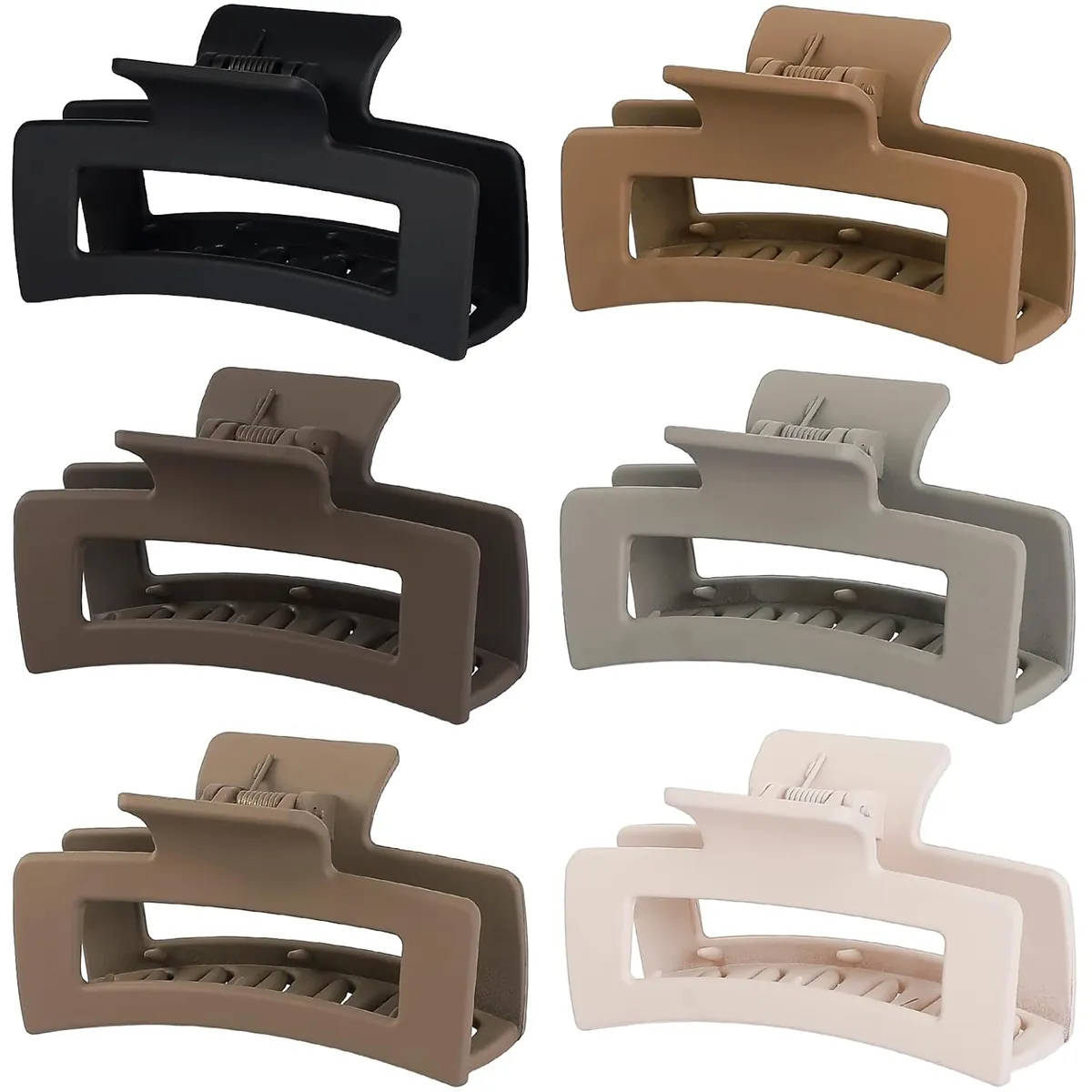 Sisiaipu Medium Hair Clips 6-Pack