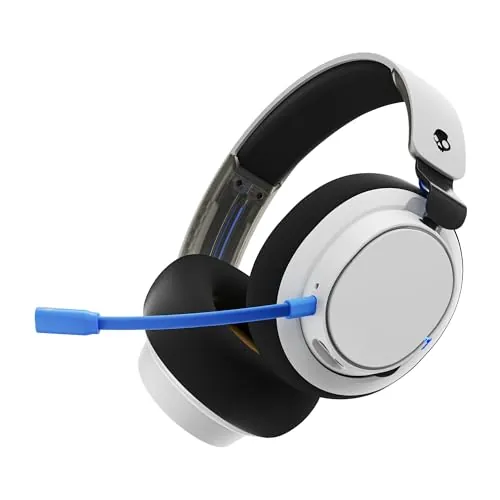 Skullcandy SLYR Pro Wireless Multi-Platform Gaming Headset - White/Blue