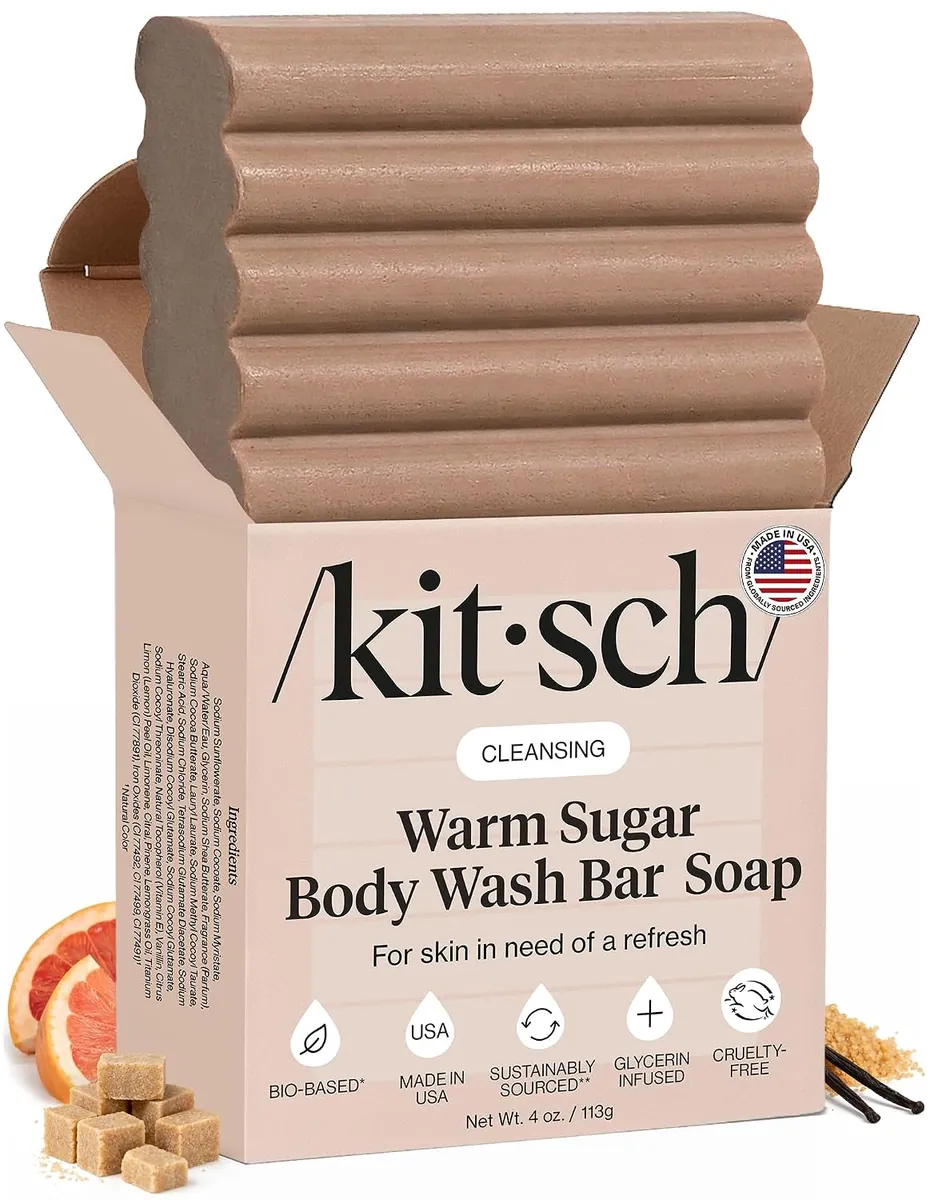 Kitsch Warm Sugar Body Wash Bar