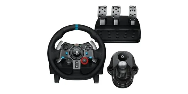 Logitech G29 Racing Wheel and Pedals + Logitech Shifter