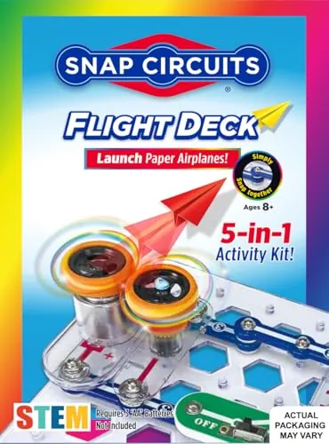 SNAP CIRCUITS Flight Deck STEM Toy