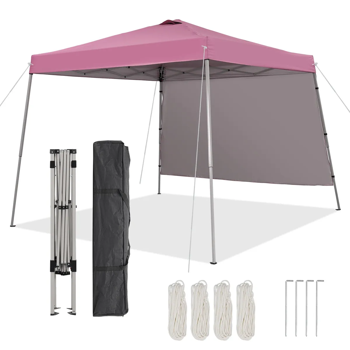Ainfox 10x10 Pop Up Canopy Tent with Sidewall