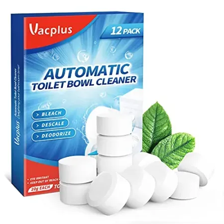 12-Count Vacplus Automatic Toilet Bowl Cleaner Tablets