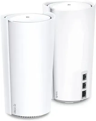 2-Piece TP-Link Deco Mesh AXE11000 Tri-Band WiFi 6E Mesh Network