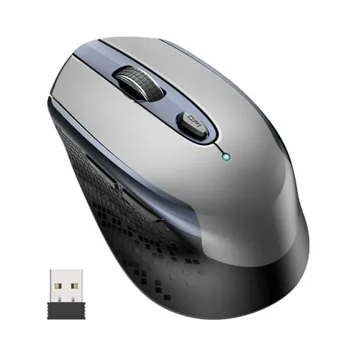 Cimetech Ergonomic Wireless Mouse in Grey