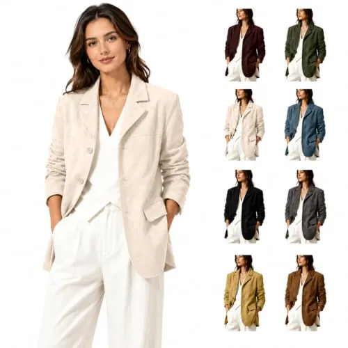 Faux Suede Lapel Button Down Jacket